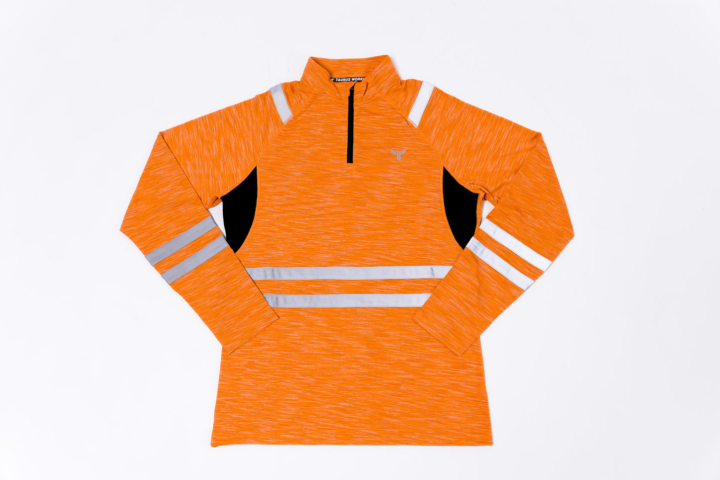 Orange Reflective 1/4 Zip