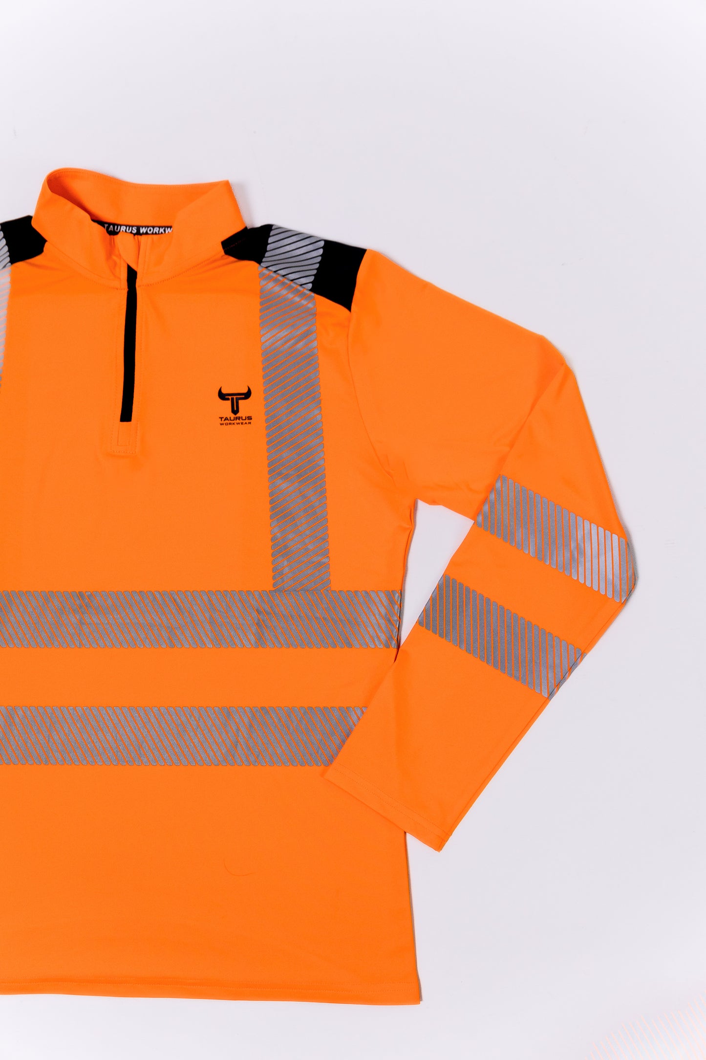 Orange Hi Vis 1/4 Zip