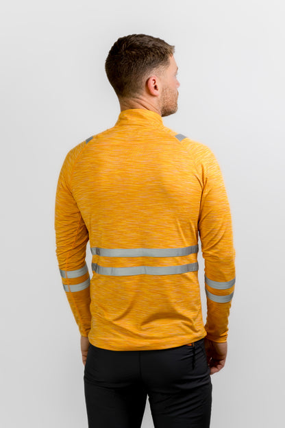 Orange Reflective 1/4 Zip