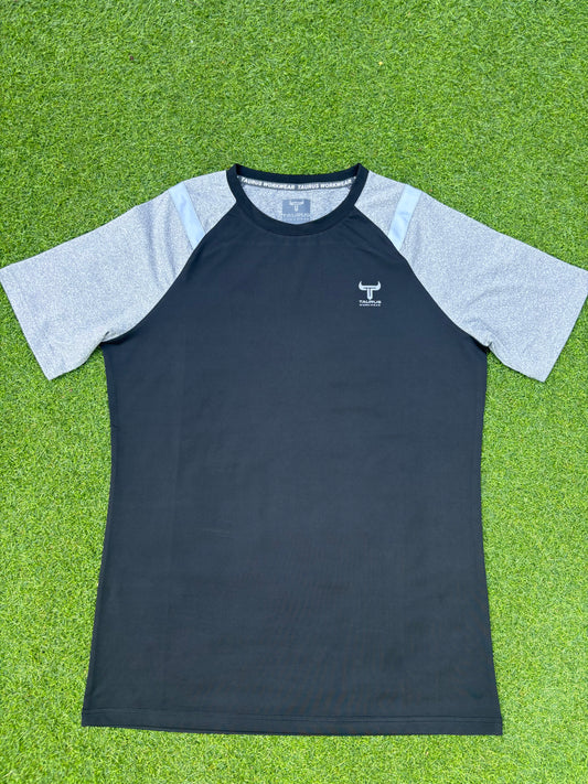 Taurus Black Contrast T-Shirt