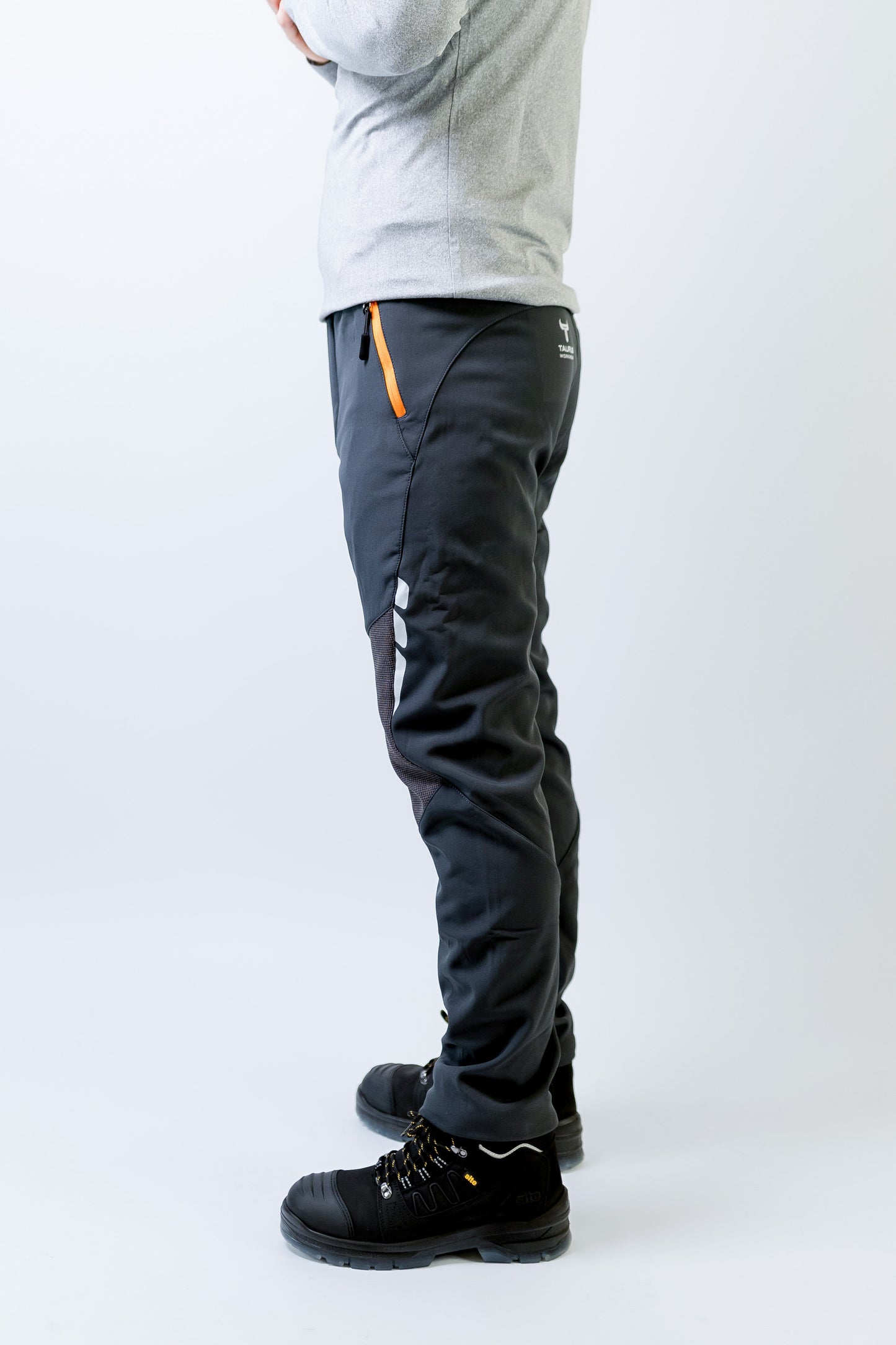 Mens Fleece Lined Softshell Trousers