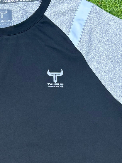 Taurus Black Contrast T-Shirt